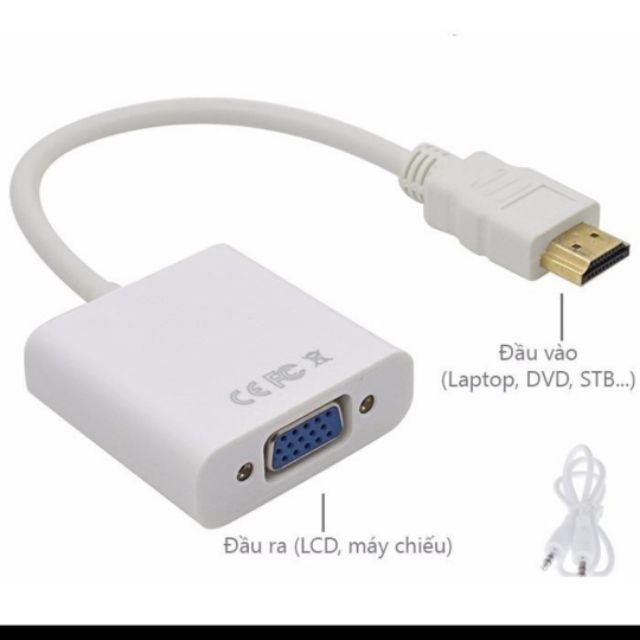 Dây chuyển đổi HDMI sang VGA- HDMI to VGA