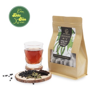 Trà đậu đen xanh lòng (rang sẵn) Mộc Thanh Trà - Túi lọc 500g