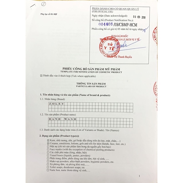 Nước rửa tay zoley hương bạc hà nắp bật.220ml | BigBuy360 - bigbuy360.vn