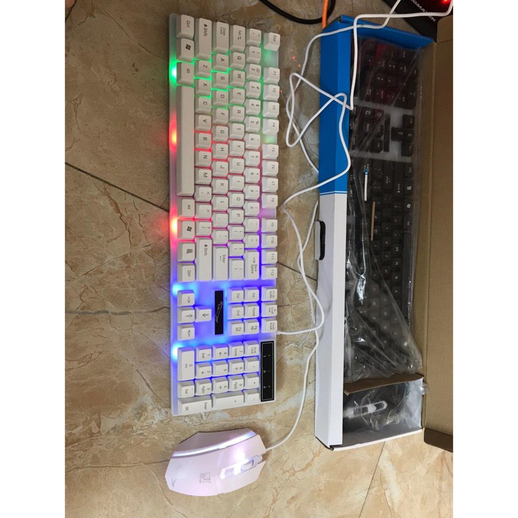 Bàn phím kèm chuột Giả Cơ G21 PRO Có LED | BigBuy360 - bigbuy360.vn