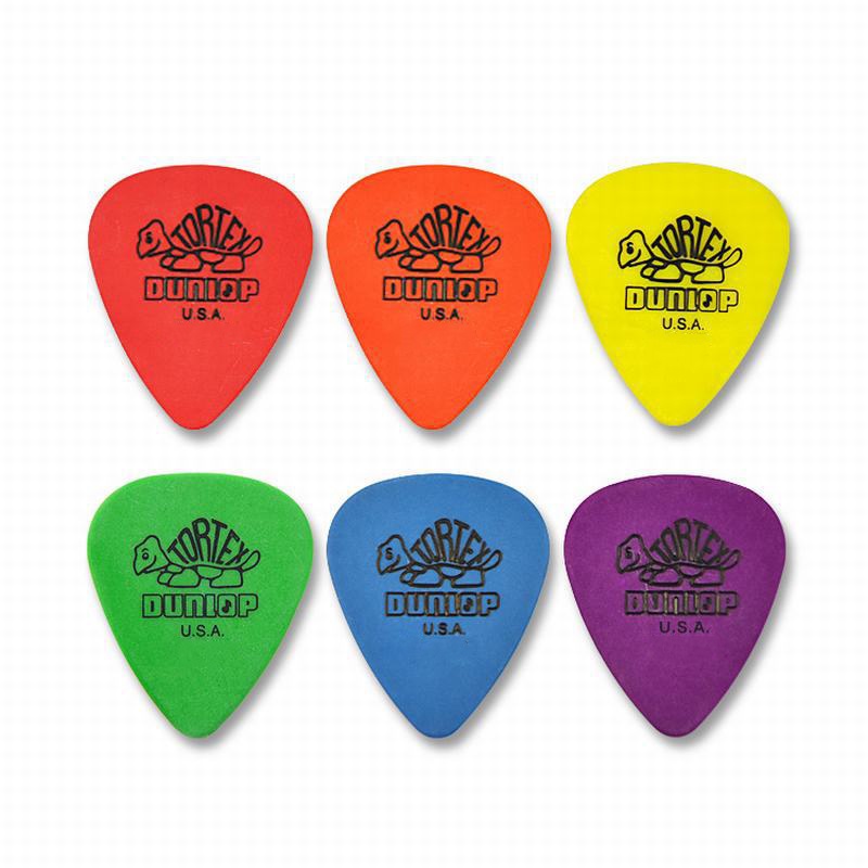 6pcs Colorful Guitar Picks 0 5mm/0 6mm/0 73mm/0 88mm/1mm/1 14mm Picks Set