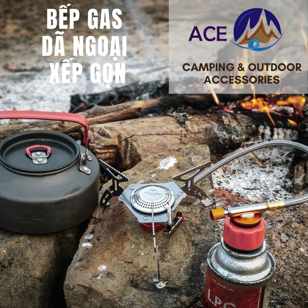 Bếp gas dã ngoại xếp gọn Naturehike NH21RJ009 mẫu mới