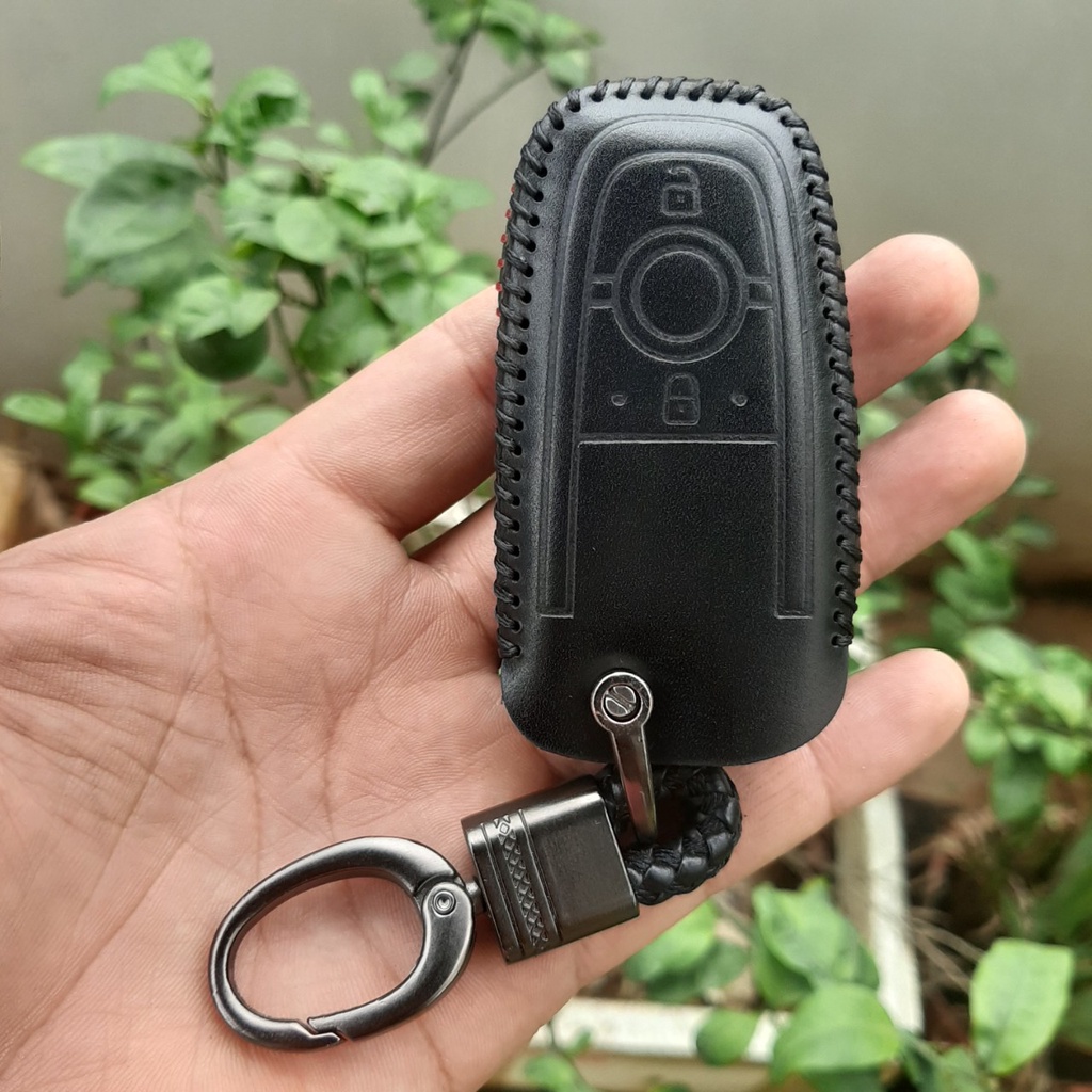 Bao Da Chìa Khóa Ô Tô Ford Ranger WT 18-23, EcoSport 18-23 da bò thật, bảo hành 2 năm