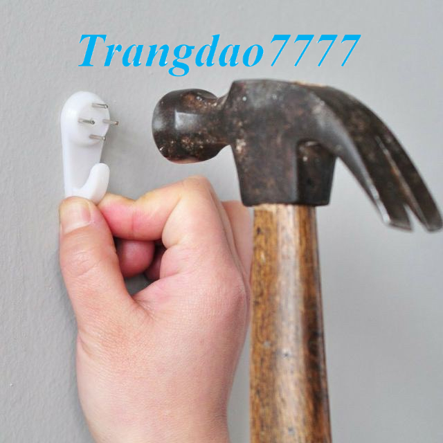 Đinh Ghim 4 Chân  Đóng Tường Treo Khung Tranh Móc Treo Ảnh Vật Dụng Không Cần Khoan Frame Picture Hanger