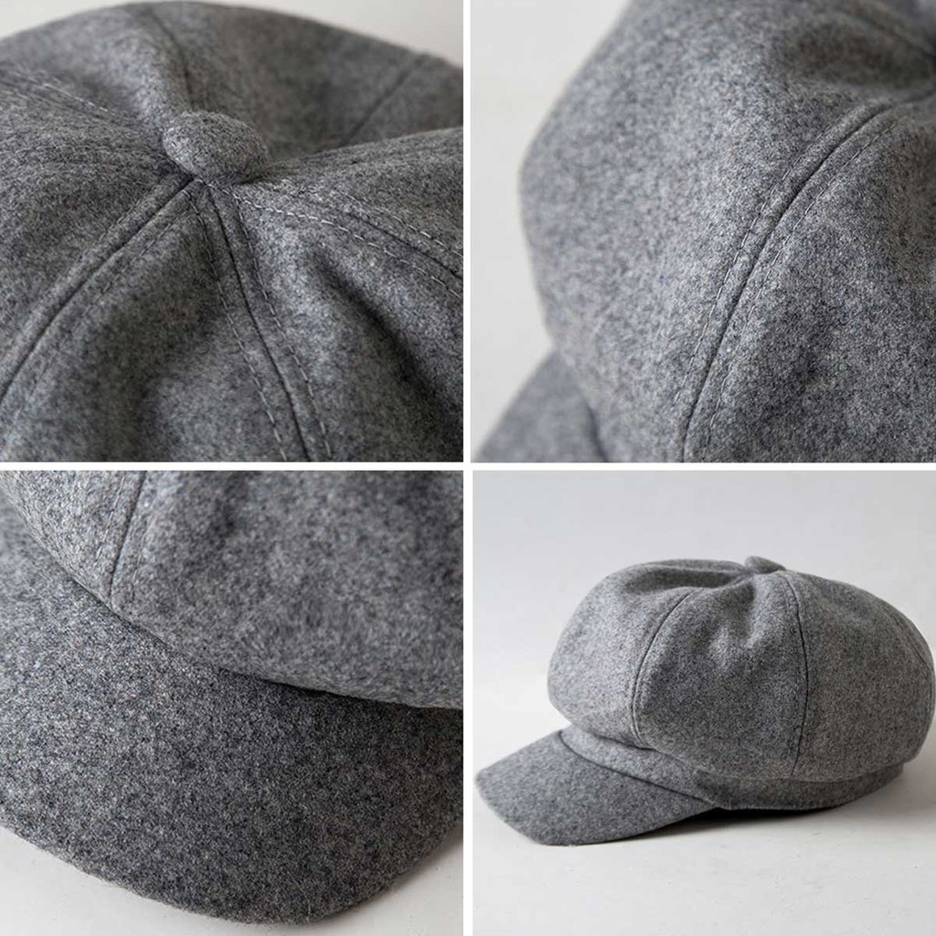 Mũ beret nữ bát giác phong cách Hàn Quốc (MU17), nón beret nữ thời trang trẻ