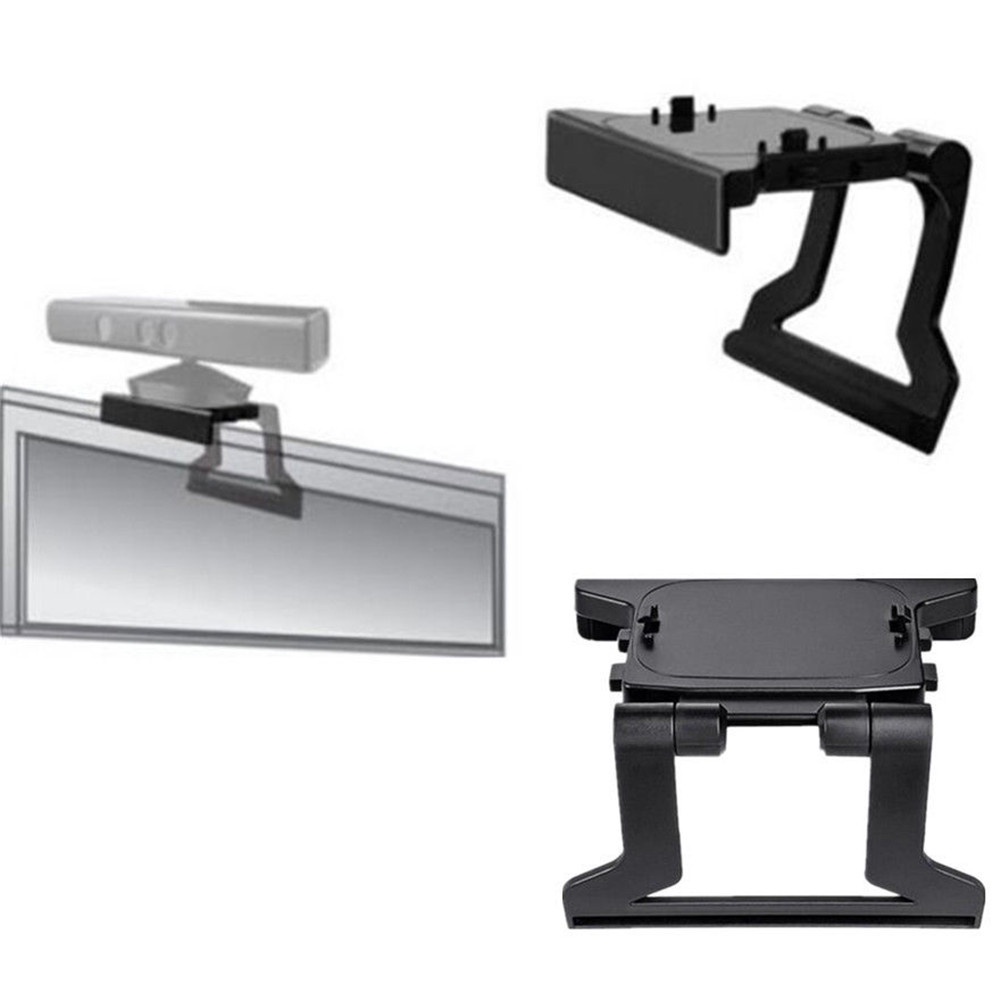 MALCOLM Practical TV Clip Clamp Portable Adjustable TV Mounts LCD TV Bracket Useful TV Stand Holder for Movement Sensors for Xbox 360 Kinect Sensor/Multicolor