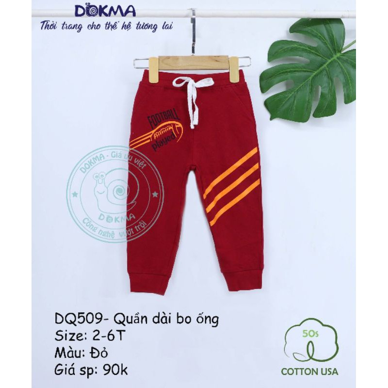 [Dokma] Quần dài bo gấu DQ509