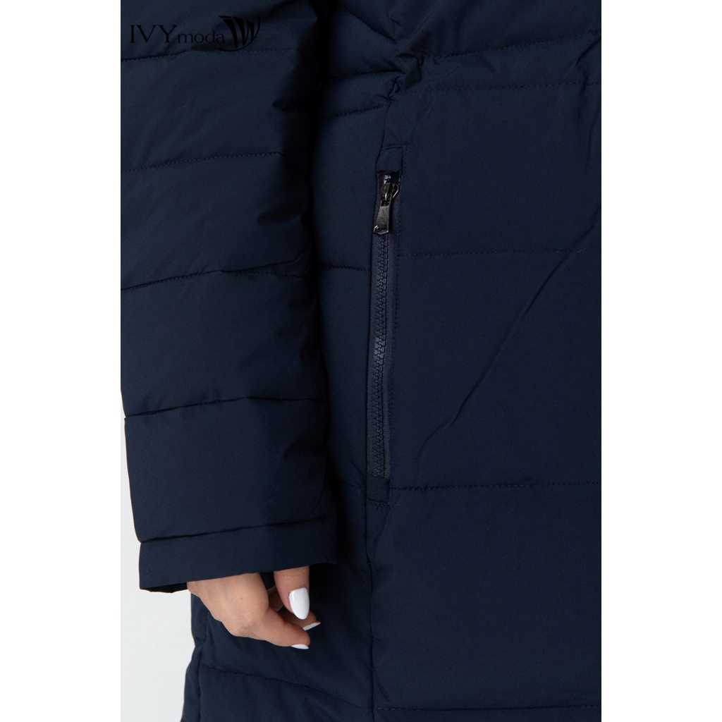 Áo khoác parka nữ chống thấm nước IVY moda MS 71B8032