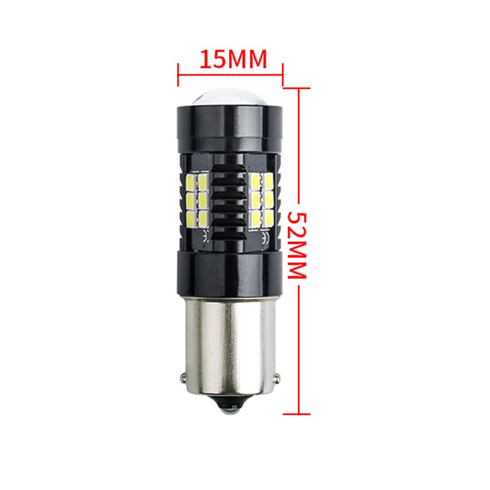 UNI-SHINE Bóng Đèn Led Phanh Xe Hơi P21W 1156 Ba15S 1200lm R5W 3030 12v 24v