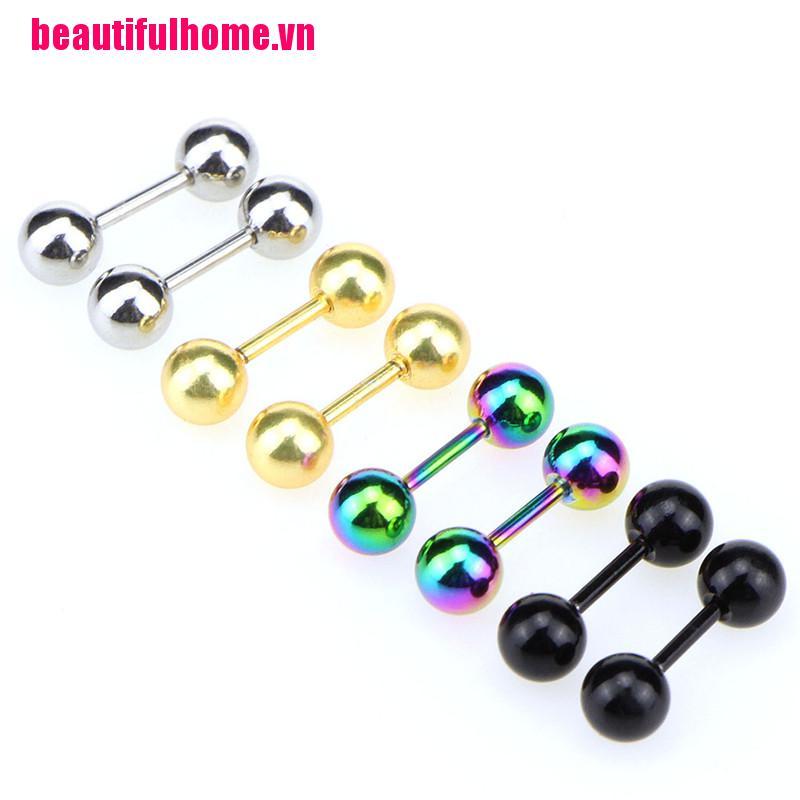 Đôi Bông Tai Bằng Thép Không Gỉ Phong Cách