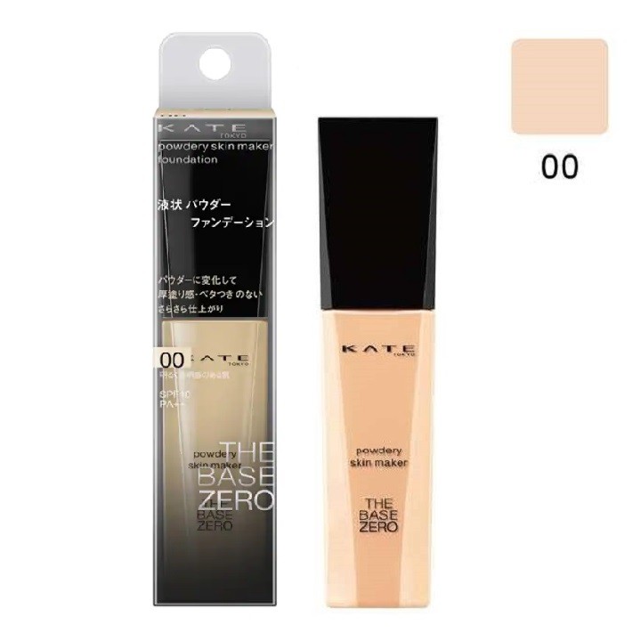 KEM NỀN KIỀM DẦU KANEBO KATE POWDERY SKIN MAKER ZERO SPF15 30ML CHÍNH HÃNG - 7741