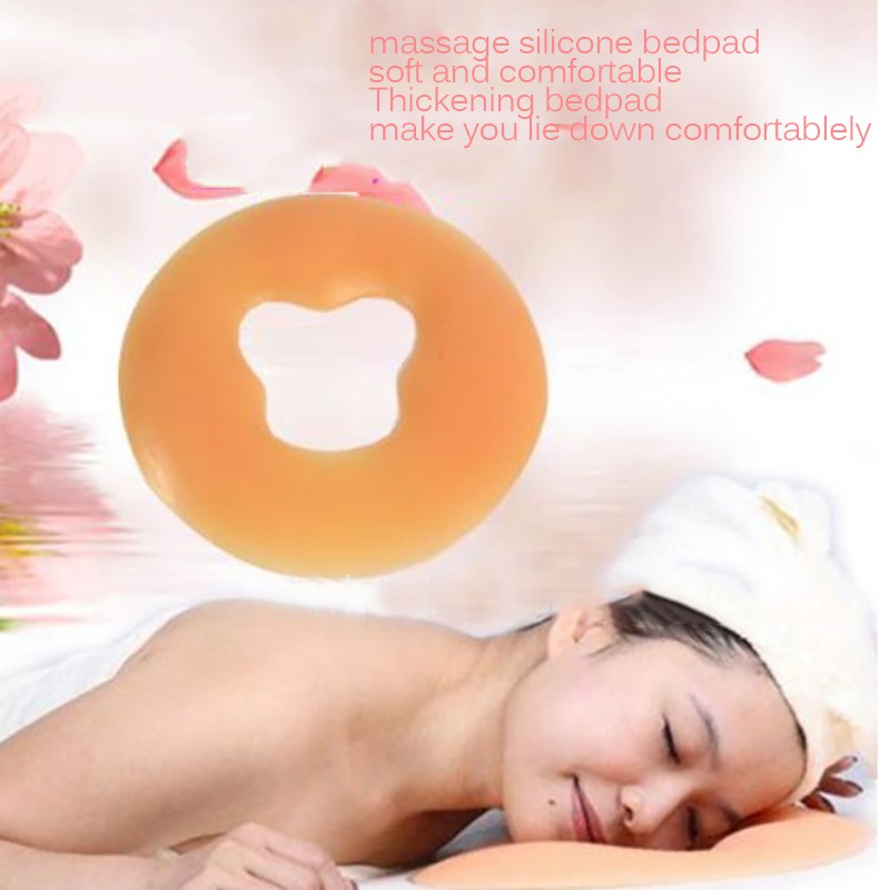 Silicone pillow- Gối cao su úp mặt kê đầu dùng trong Spa, TMV