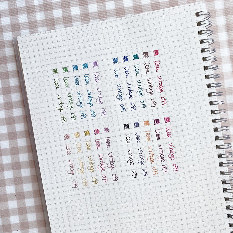 Bút mực nước Winzige ngòi 0.5mm phong cách cổ điển có 20 màu sắc khác nhau