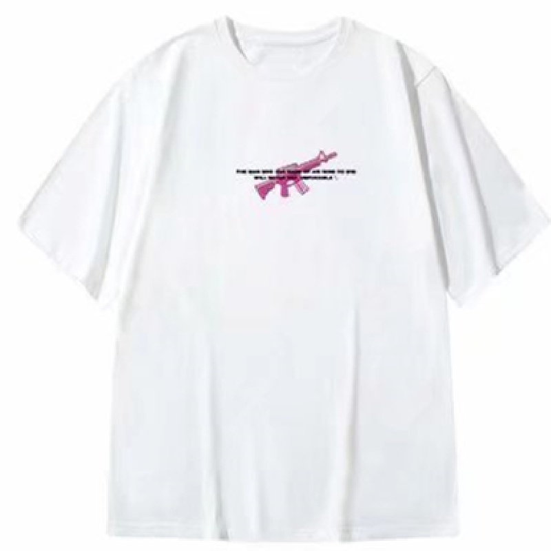 Áo Thun Mùa Hè Dáng Suông Cổ Thuyền Phong Cách Hong Kong In Họa Tiết Hoạt Hình Cho Nam Size M-8XL ​Áo Thun Ngắn Tay Oversize In Họa Tiết Gấu Xinh Xắn Theo Phong Cách unisex