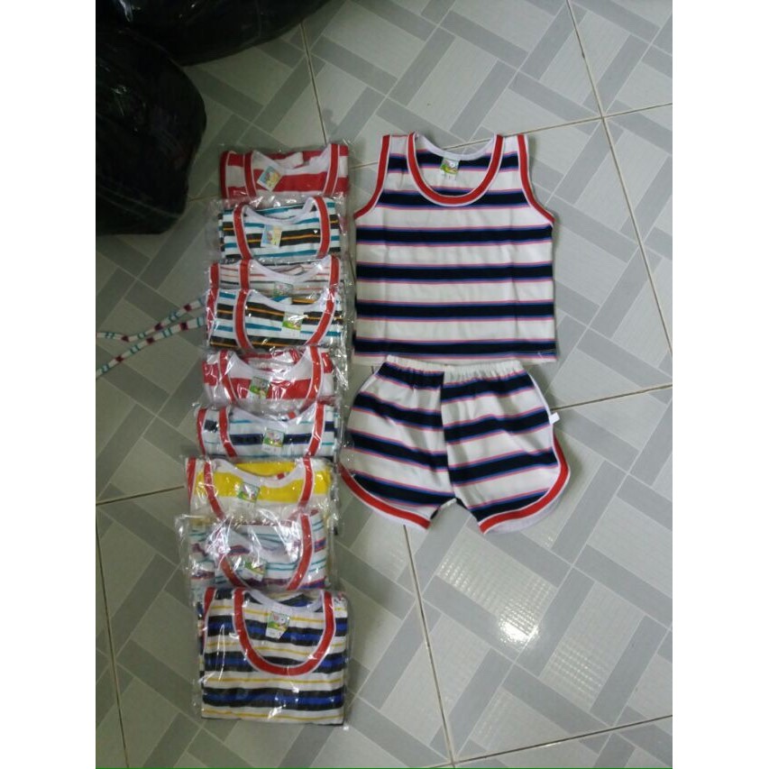 Set 2 bộ ba lỗ sọc ngang