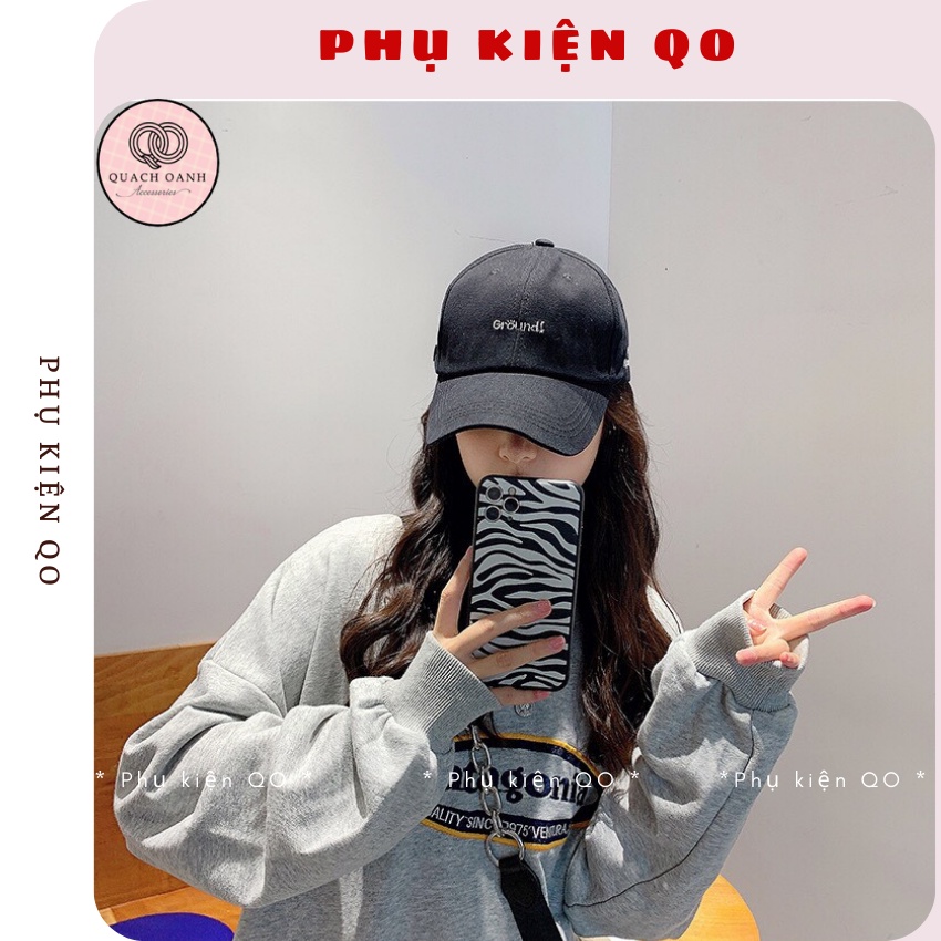 Mũ lưỡi trai thêu chữ GROULD họa tiết cá tính CAP10