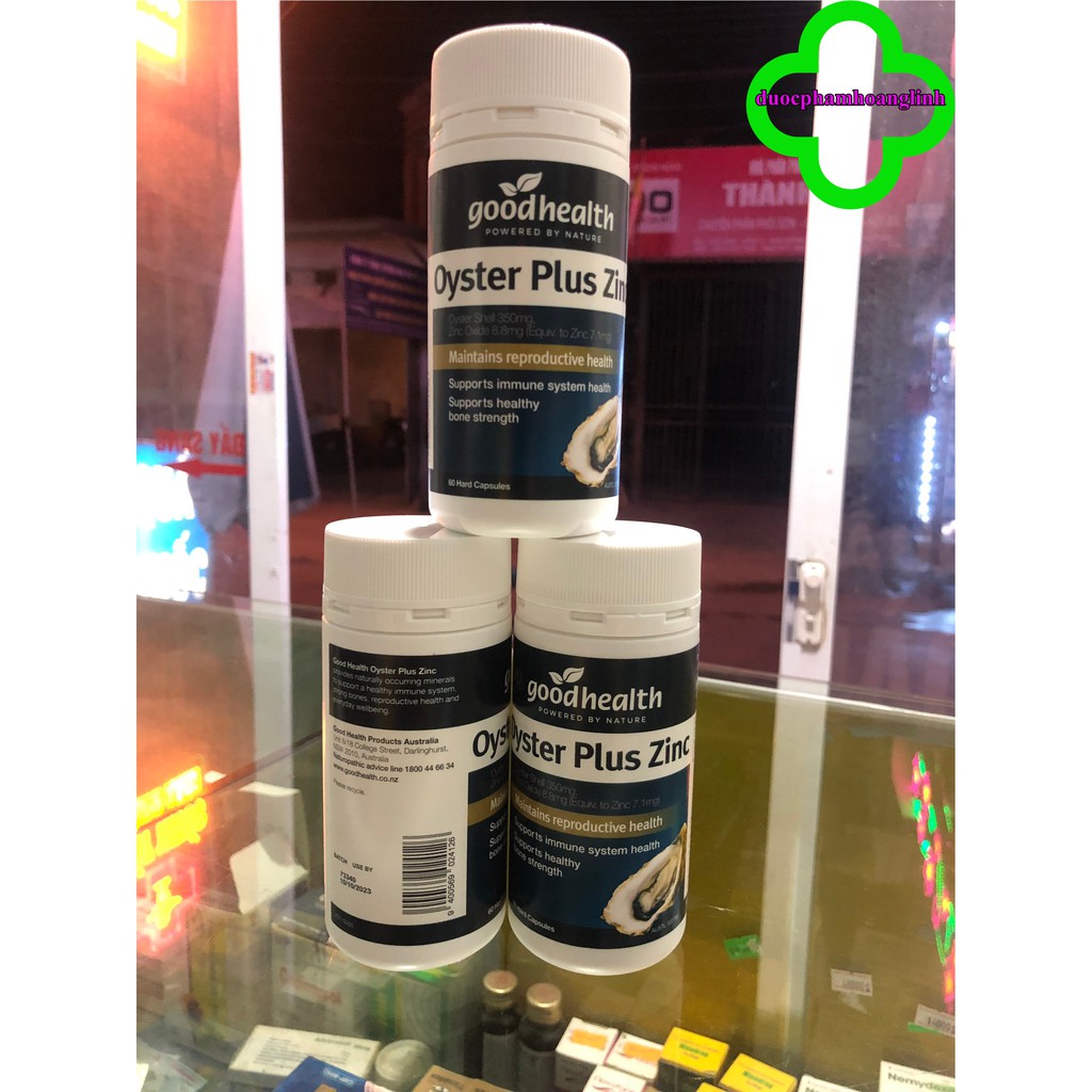 [CHÍNH HÃNG] Tinh chất hàu Goodhealth Oyster Plus Zinc 60 viên | BigBuy360 - bigbuy360.vn