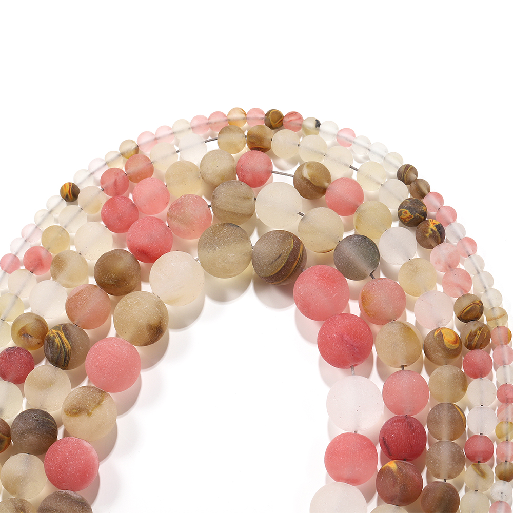 Chuỗi hạt xâu chuỗi ST.KUNKKA kích thước 4 6 8 10 12mm tự làm trang sức tiện dụng