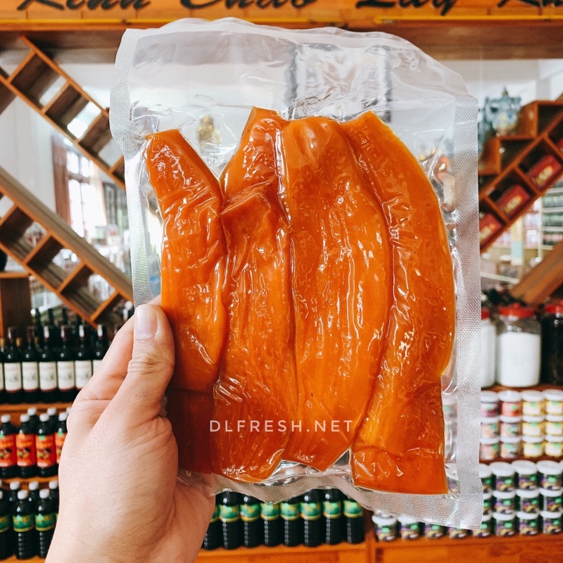 Khoai lang dẻo DLFresh khoai mật sấy dẻo không đường 250g