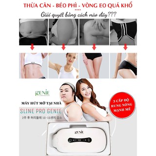 MÁY MASSAGE BỤNG HÚT MỠ TẠI NHÀ SLINE PRO GENIE