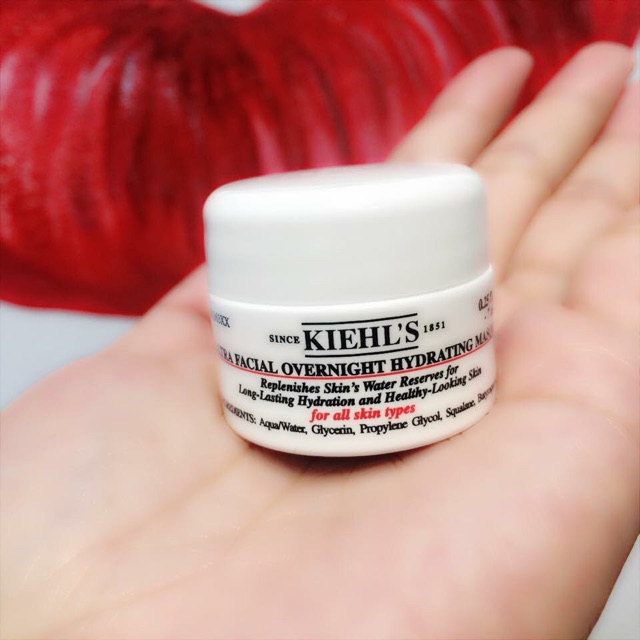 💧( Có Quà) Mặt nạ ngủ Kiehl's Ultra Facial Overnight Hydrating Masque + gương mini siêu xinh💧