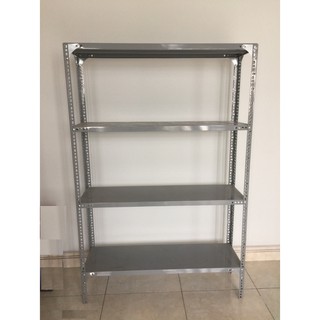 Kệ sắt v lỗ đựng đồ đa năng 4 tầng : Cao 1,2m, dài 1,2m, sâu 0,4m - kệ sắt lắp ghép thông minh giá rẻ