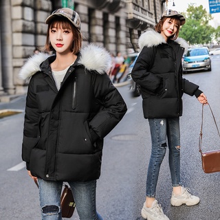 Áo phao nữ Hàn quốc áo khoác trần bông siêu ấm mùa đông 2021 ulzzang vintage YAP1