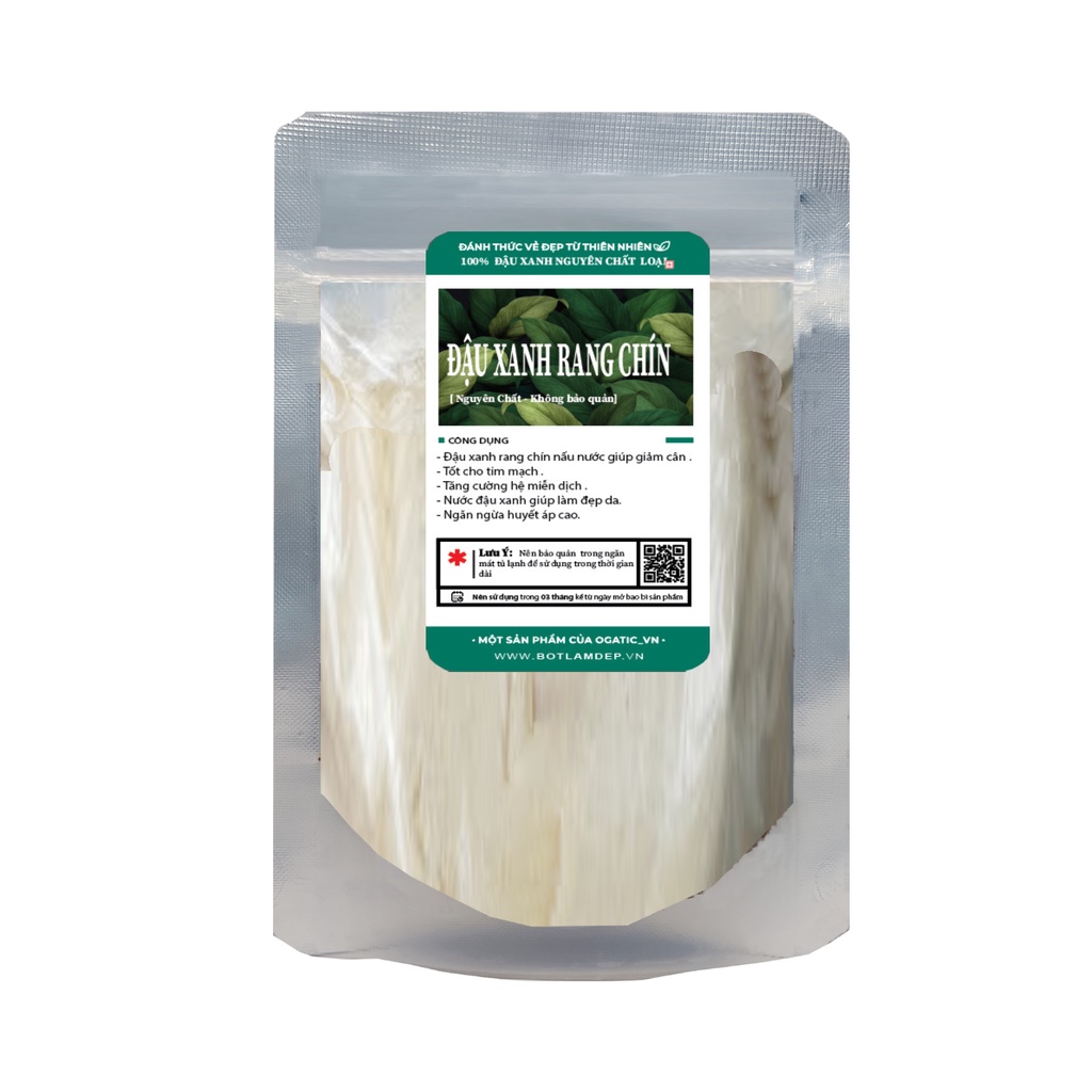 Bột đậu xanh nguyên chất rang thơm