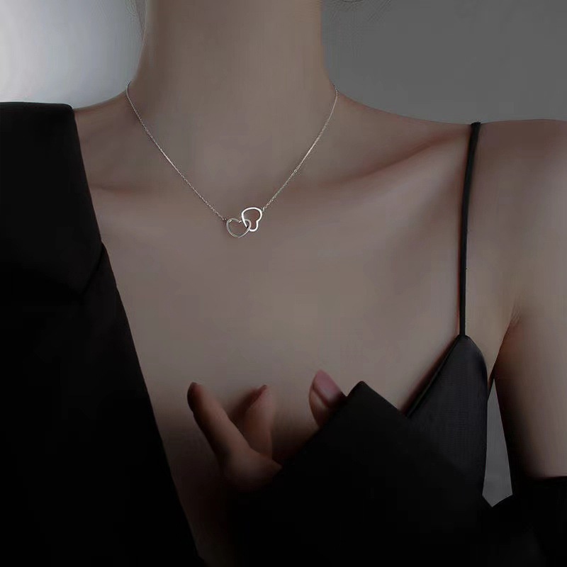 Vòng Đeo Tay Mặt Hình Trái Tim Thời Trang Dành Cho Nữ