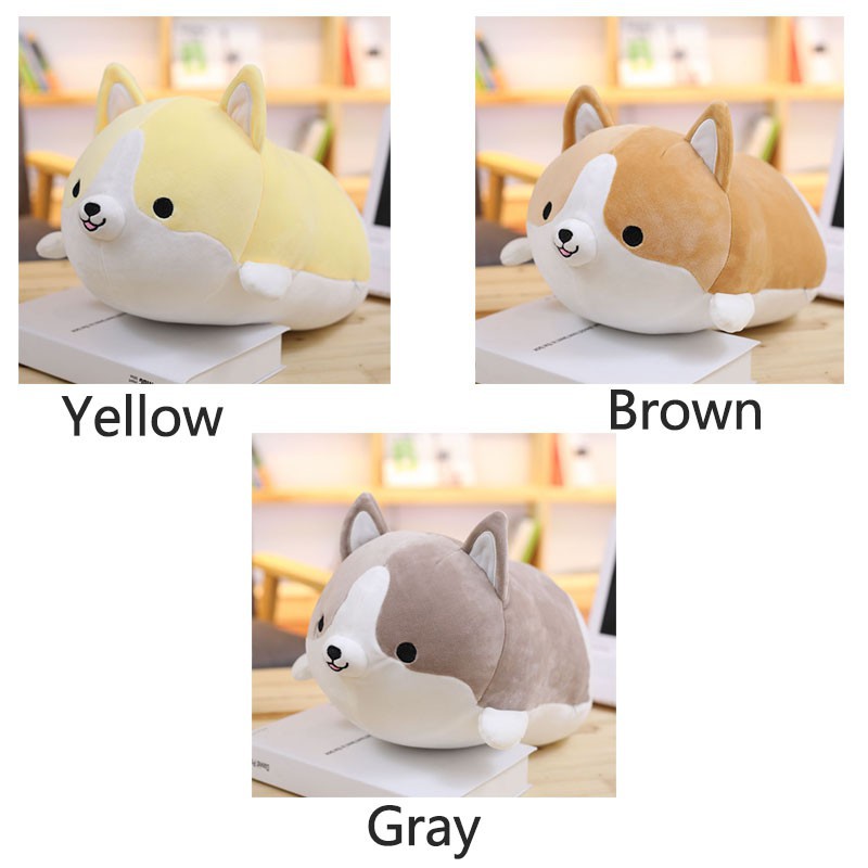 Dễ Thương đồ chơi nhồi bông Hình Chú Chó Corgi Đáng Yêu 84224207