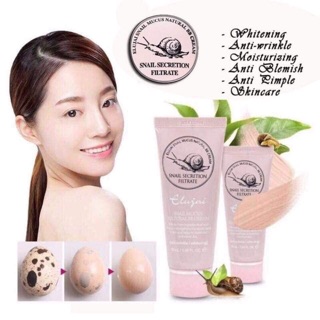 Kem Trang Điểm Ốc Sên Elujai Snail Mucus Natural BB Cream