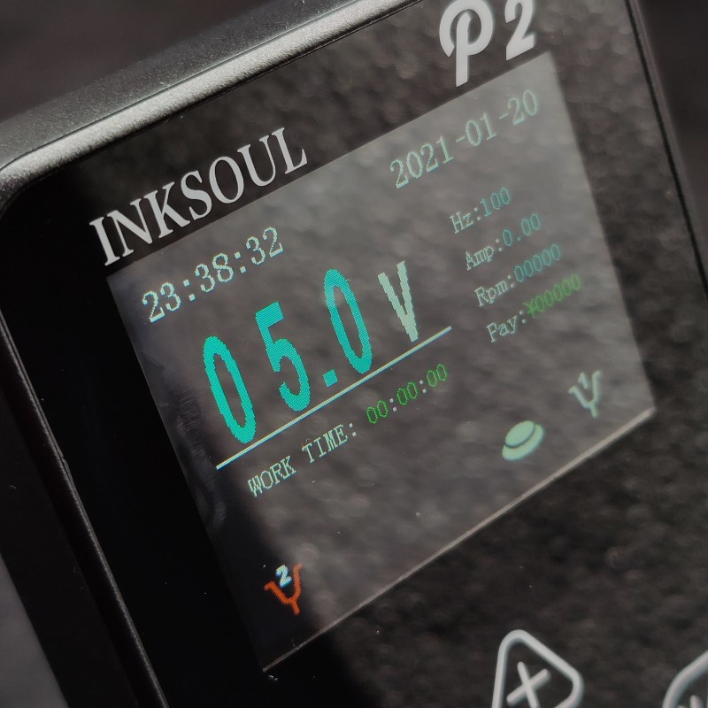Bộ Nguồn Máy Xăm Chuyên Nghiệp Inksoul-P2