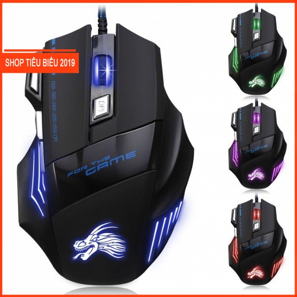 ❤️CHÍNH HÃNG❤️Chuột gaming mouse 3200DPI❤️FREESHIP❤️ Chơi Game Thiết Kế Design ❤️chuotgame❤️