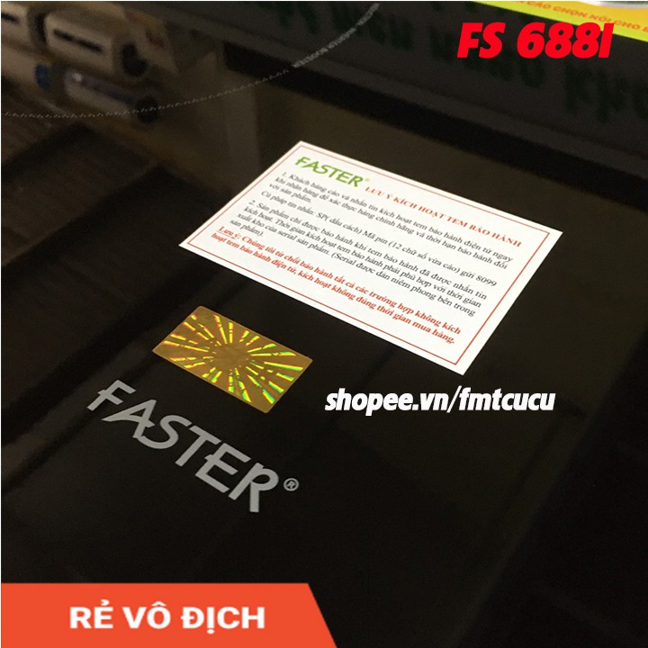 Bếp từ đôi Faster Fs 688I Made in Malaysia