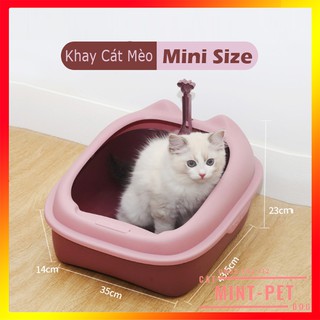 Khay Đựng Cát Vệ Sinh Cho Mèo (Kèm Xẻng) Giá Rẻ #MintPet
