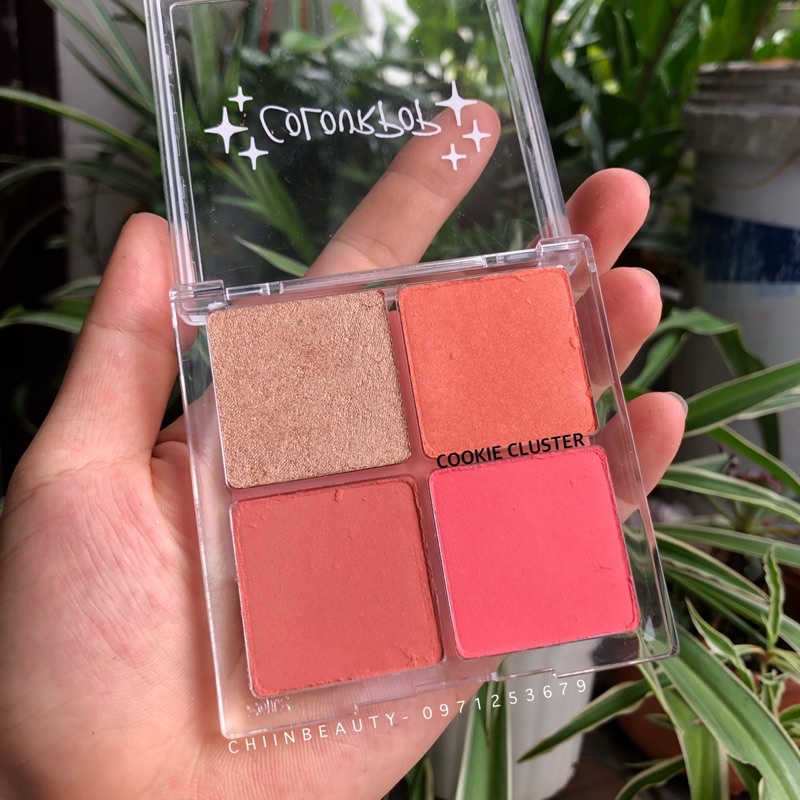 Có sẵn - Bảng phấn má hồng Colourpop Cheek Palette (Cookie cluster, Extra Glazed, Sugar Frosted, Tea Cakes)