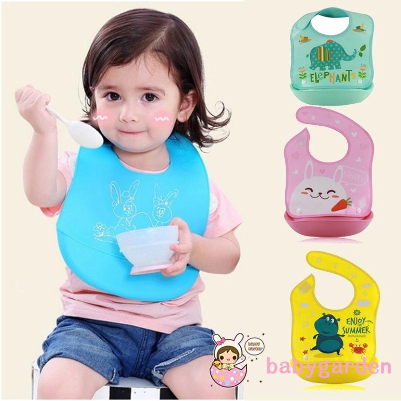Tạp dề cho bé ăn bằng silicon chống nước chất lượng cao