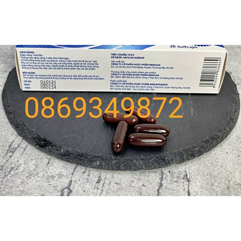 Viên uống bổ não CEREVIT FORT - Giúp tăng cường lưu thông tuần hoàn não
