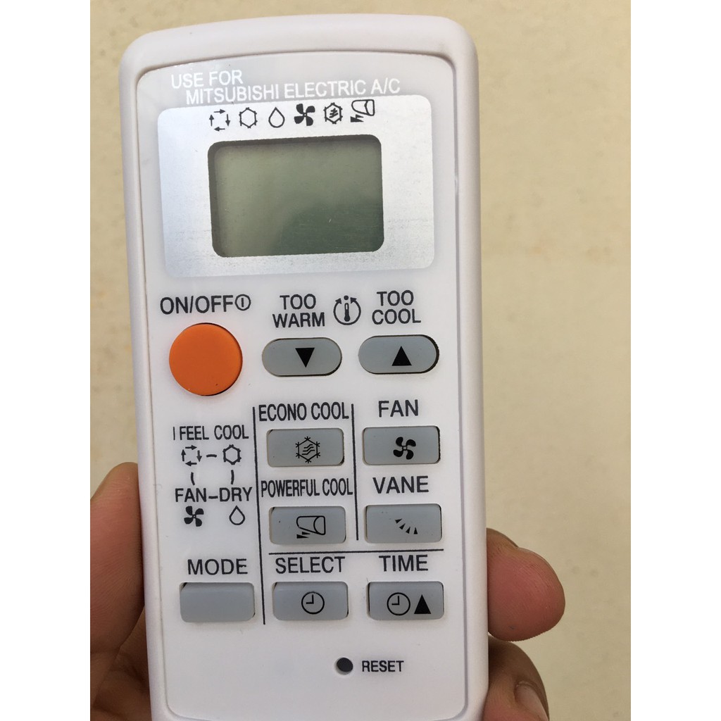 Remote Điều khiển điều hoà Mitsubishi Electric MP04A hàng mới 100%