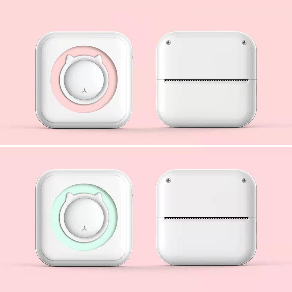 Máy In Ảnh Mini Không Dây Bt 200dpi Kèm 1 Cuộn Giấy In | BigBuy360 - bigbuy360.vn