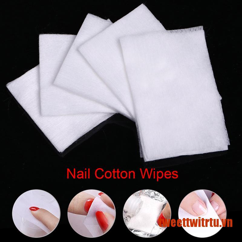 Bộ 100 Miếng Cotton Tẩy Sơn Móng Tay