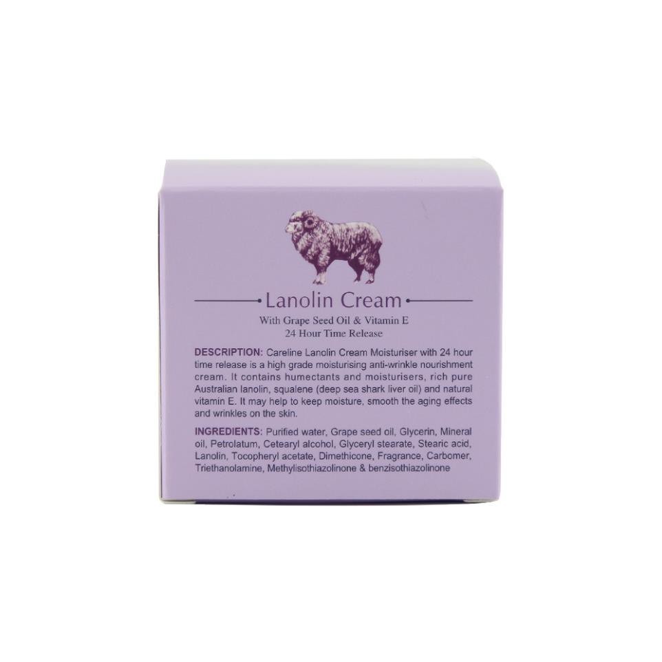 [Giá Gốc] Kem dưỡng da mỡ cừu Careline Lanolin Cream - Hộp 100ml