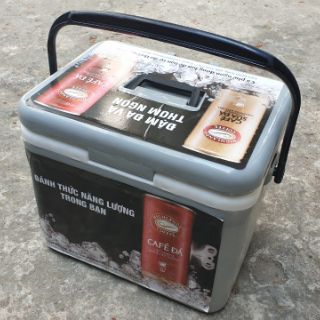 Thùng đá nhựa 20L (Ảnh chụp thật)