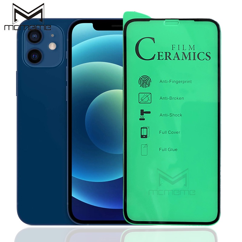 Kính cường lực gốm sứ cho IPhone 14 13 12 Mini 11 Pro 7 8 6 6s Plus X Xs Max XR SE2 SE 2020