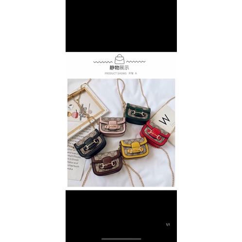 Túi mini D nối nhí đeo chéo siêu xinh