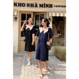 Đầm Bầu công sở lịch sự.