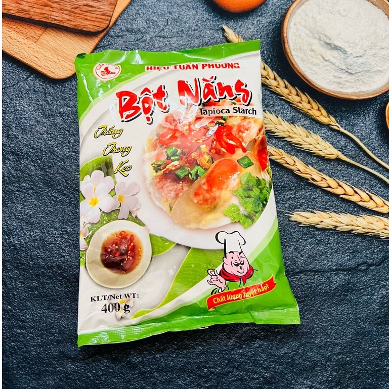 BỘT NĂNG LÀM BÁNH TUẤN PHƯƠNG 400G