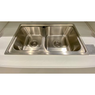 CHẬU RỬA CHÉN INOX MALLOCA MS-2076E