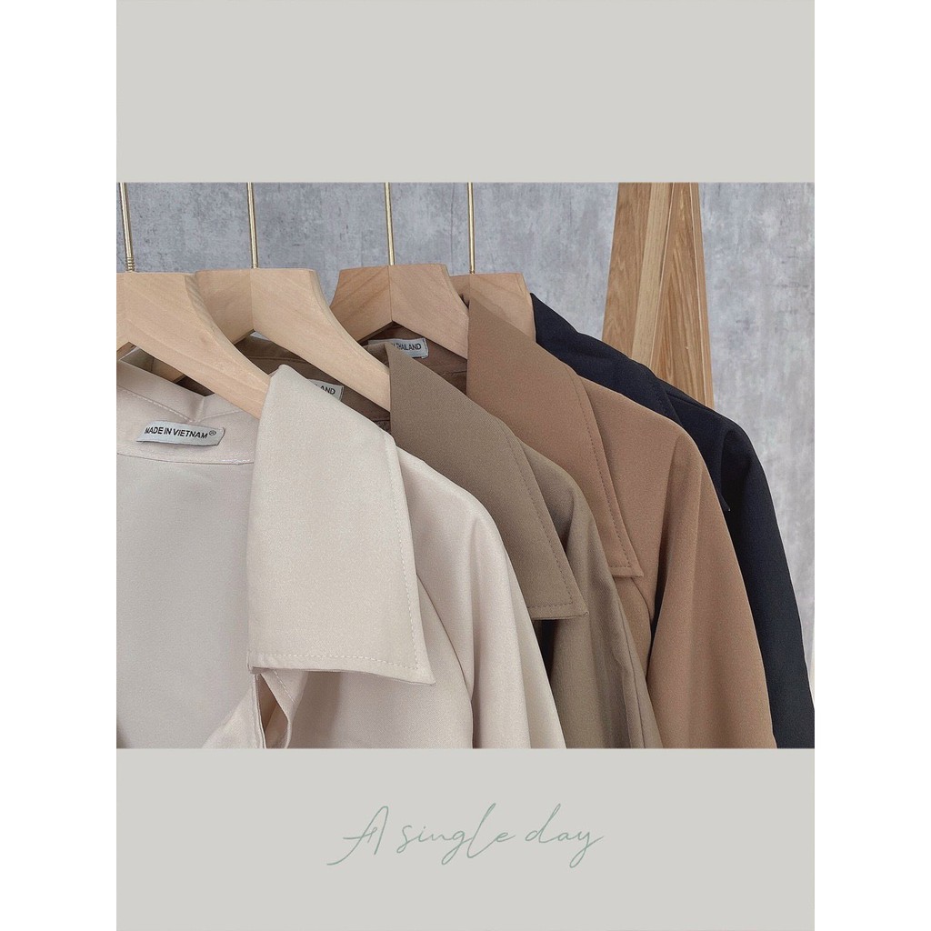 Áo khoác vest 4 cúc form rộng Pumi | BigBuy360 - bigbuy360.vn