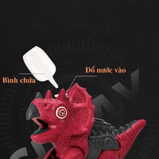 Súng đồ chơi khủng long phun lửa có nhạc